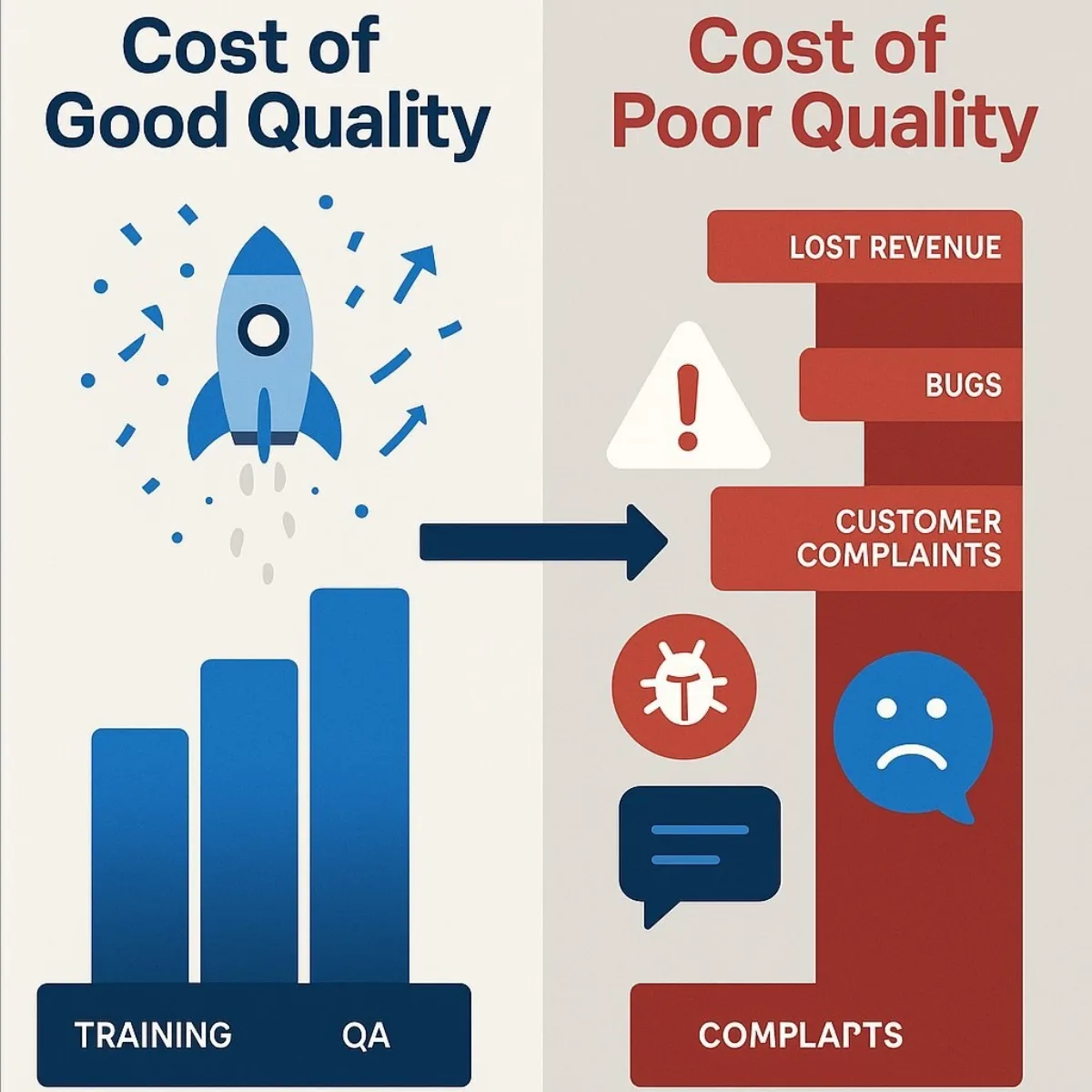 ROI of Quality: The Cost of Good vs. Poor Software Quality