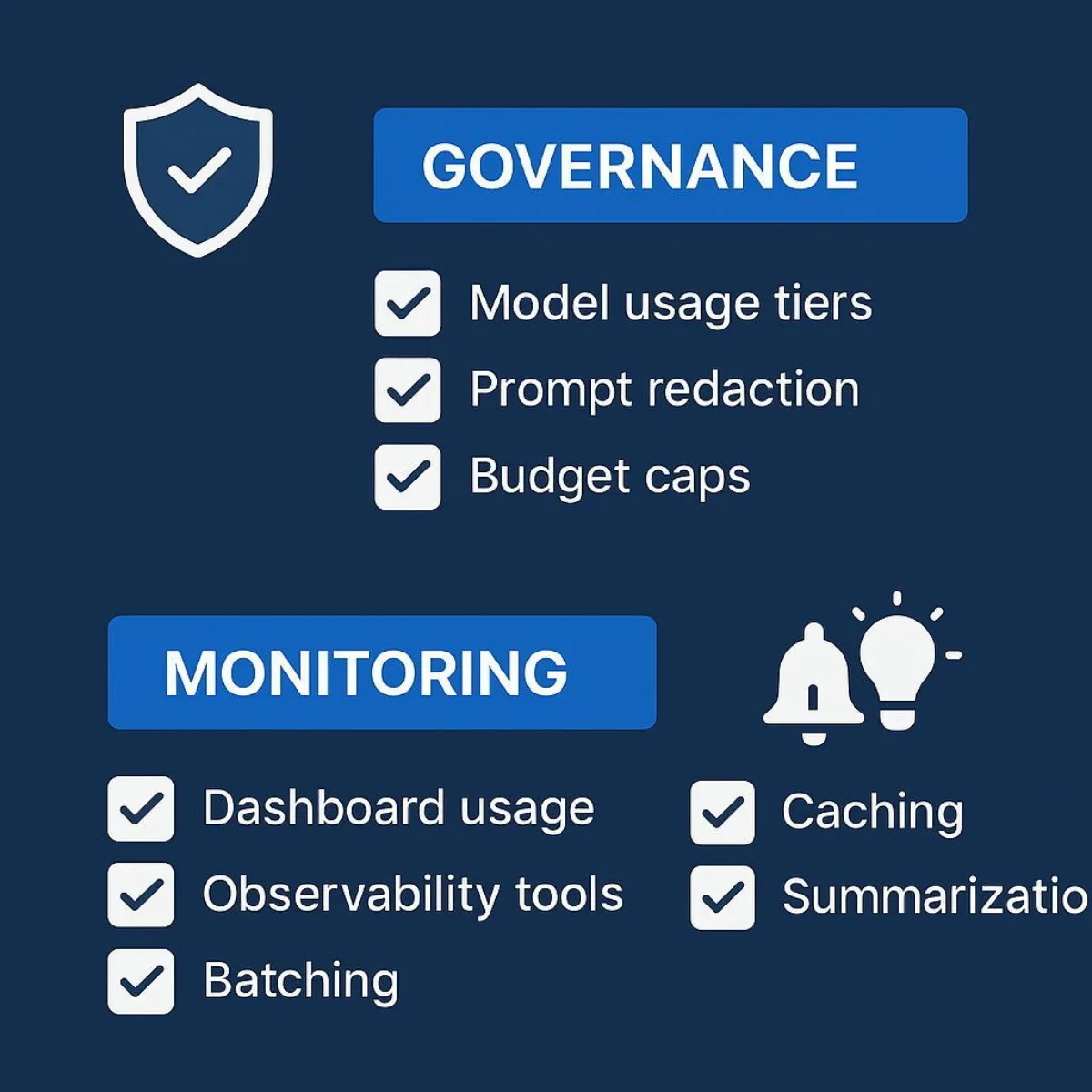 Infographic: BYOK Cost Optimization Checklist