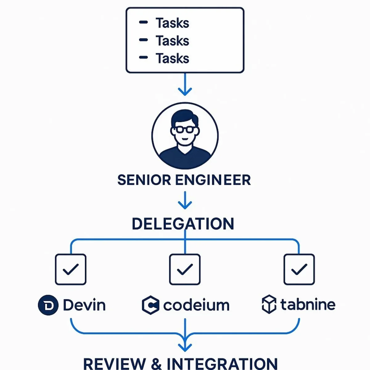 Autonomous AI Agent Workflow: Human as Architect