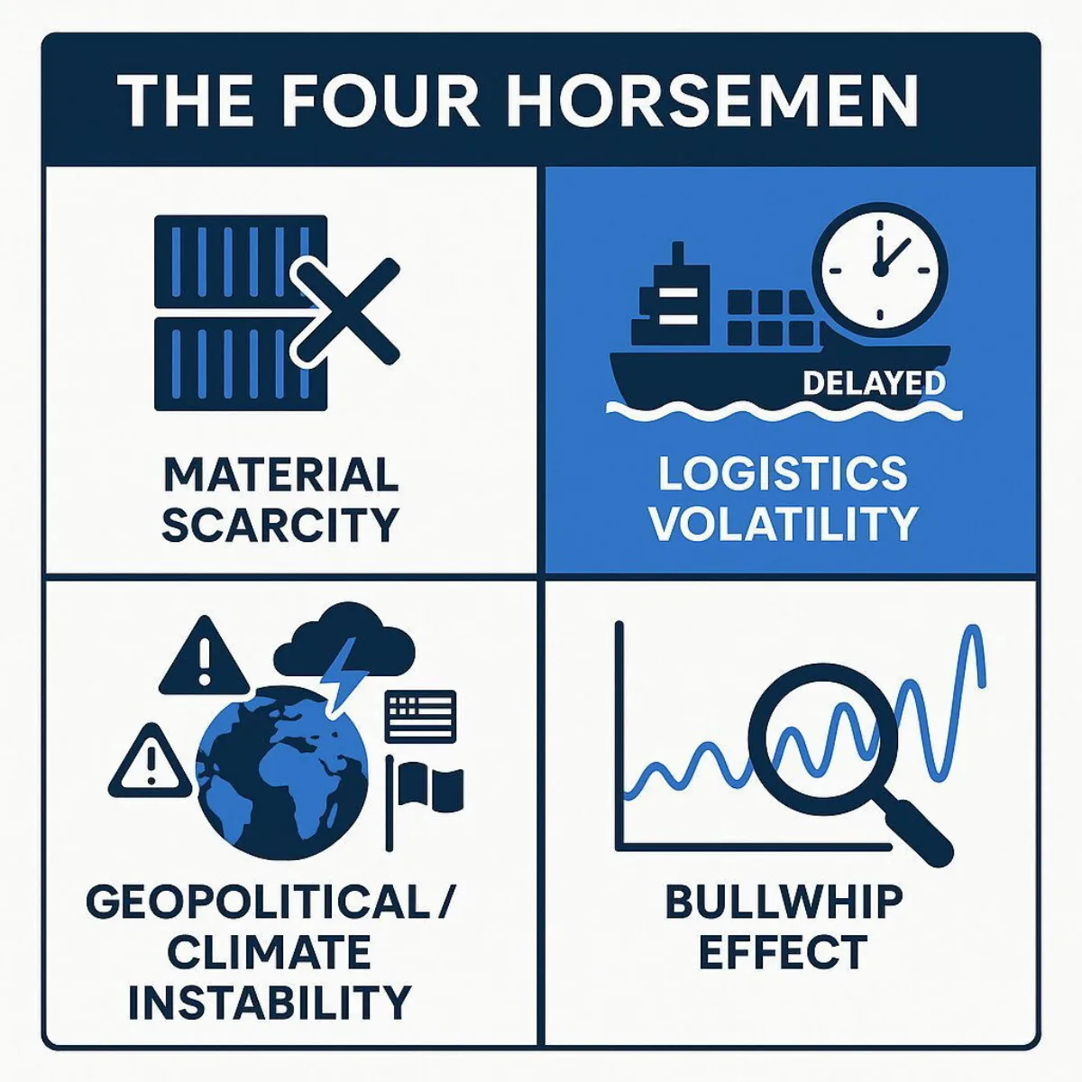 Visualizing The Four Horsemen of Modern Disruption