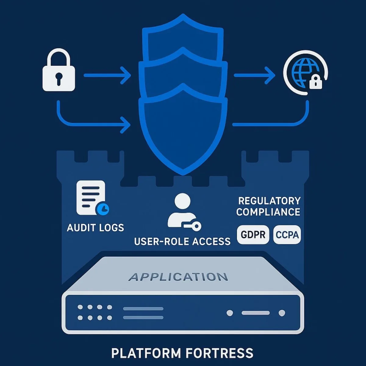 Visual: Security-By-Design Custom Platform