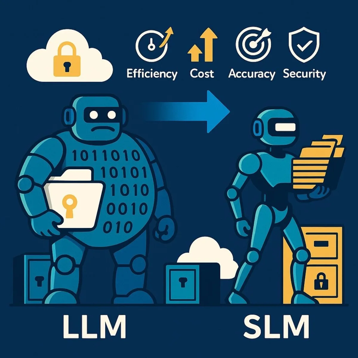 Supporting Visual: Small Language Models (SLMs) as the Future of Enterprise AI