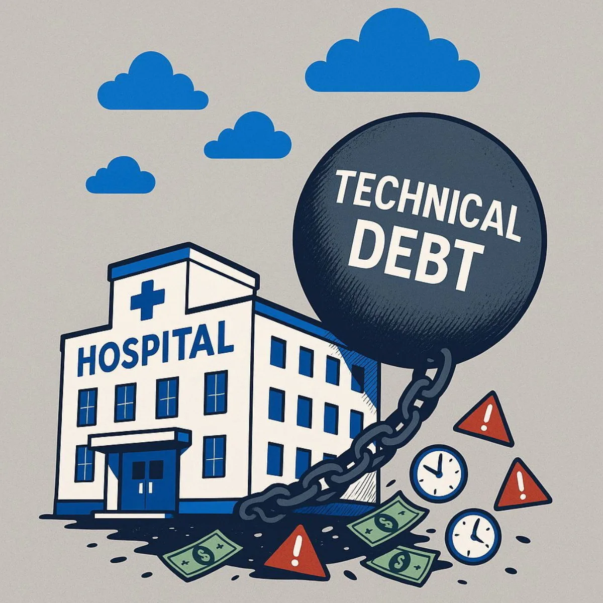 The Financial Burden of Legacy EHR Systems