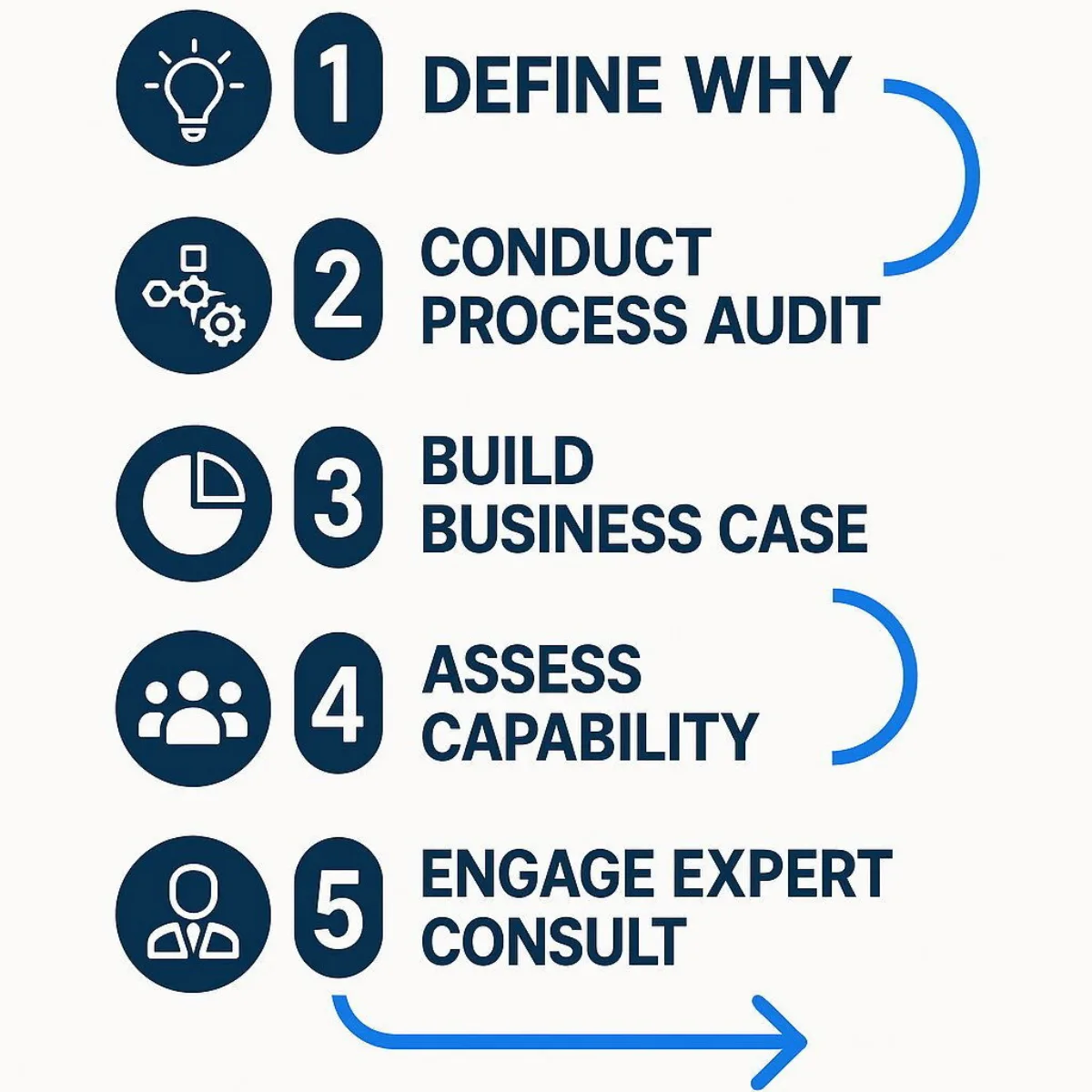 Executive Action Checklist for Custom Software