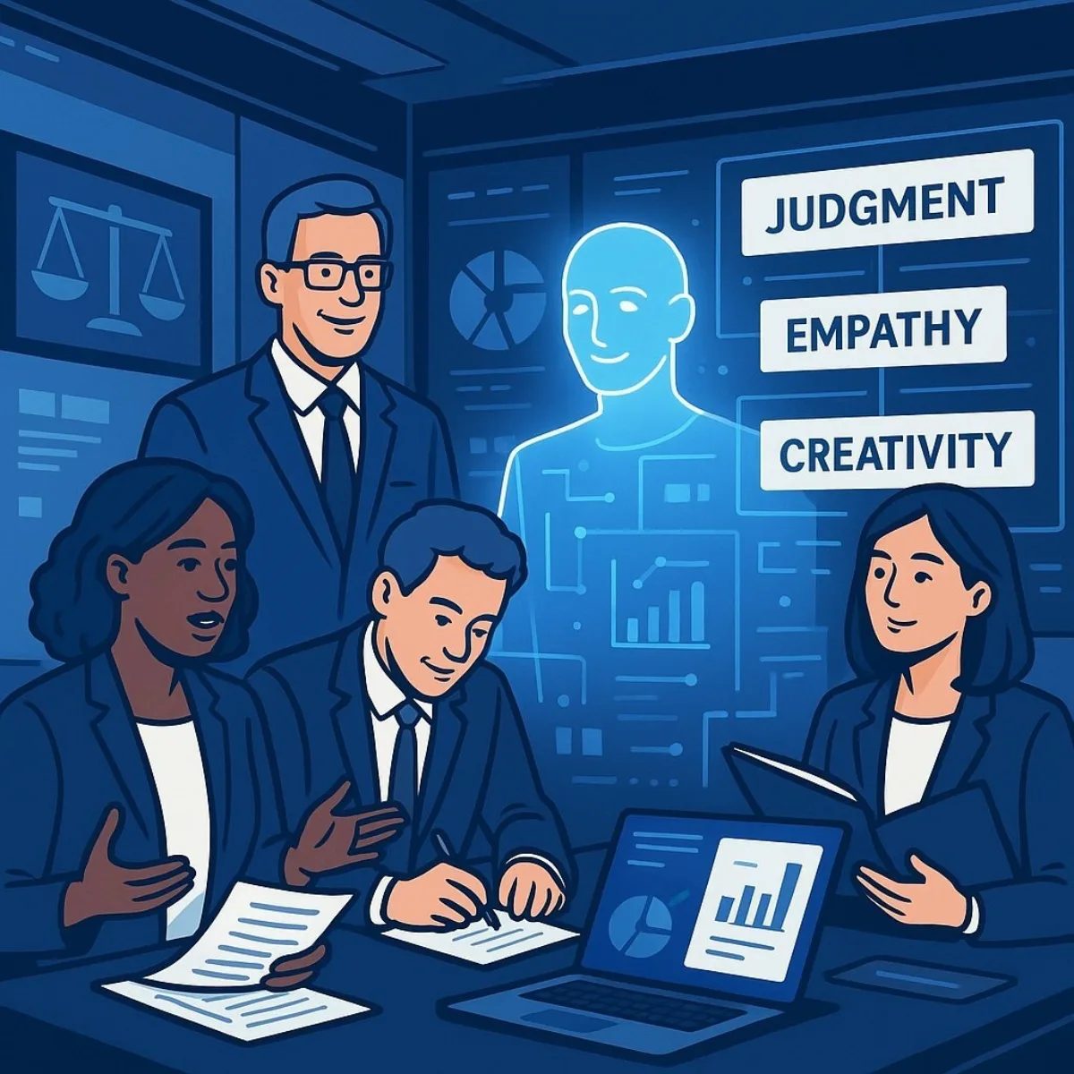 The Augmented Lawyer: Human Expertise Plus AI