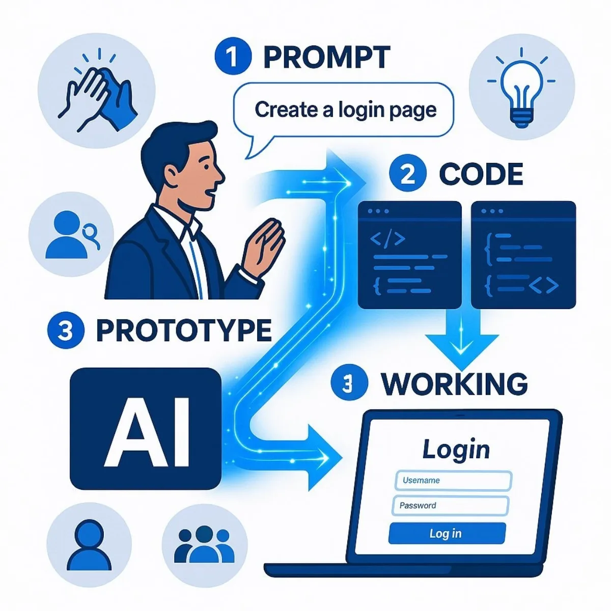 How AI Vibe Coding Works