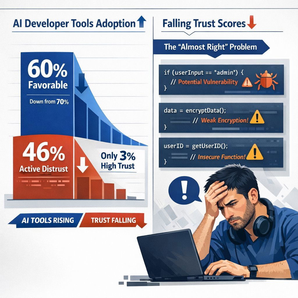 The Adoption-Trust Paradox
