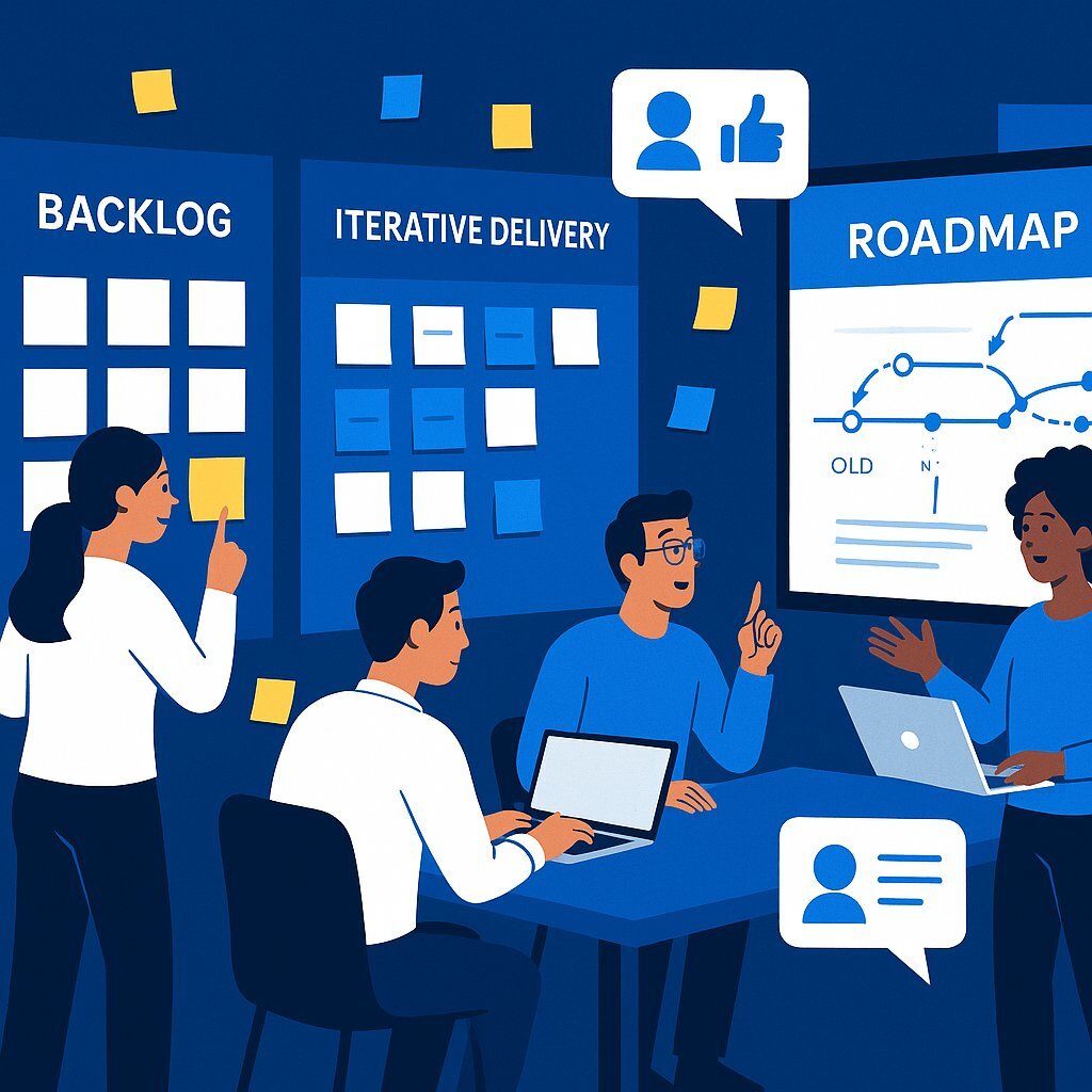 Agile Roadmap in Action: Adapting to Change