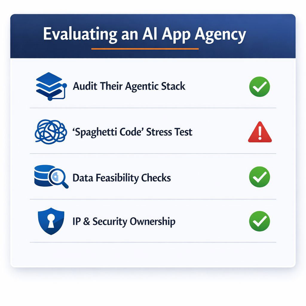 Checklist: Executive Vetting for AI Development Partners