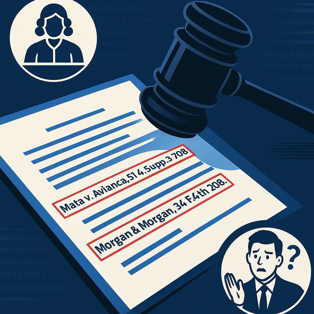 Supporting Visual – Avoiding AI Hallucination: Real Court Case Consequences