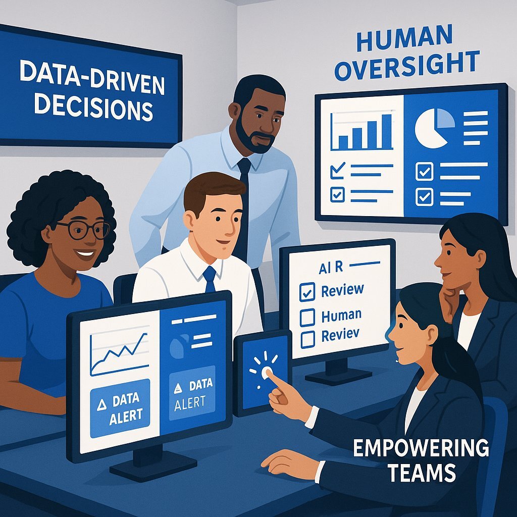 AI-Augmented Mortgage Team: Human-AI Synergy