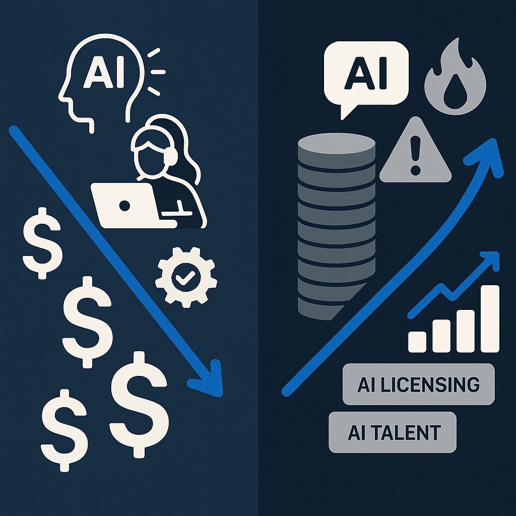 The Dual Impact of AI on Software Budgets