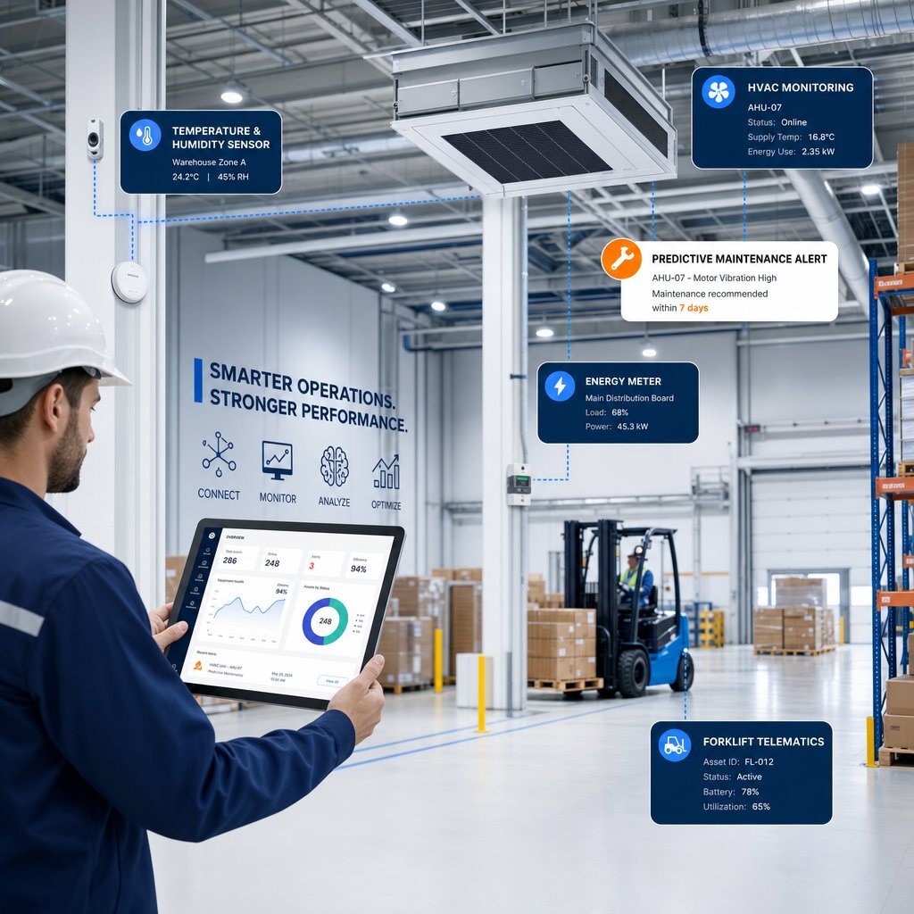 IoT Hardware and AI in Industrial Real Estate