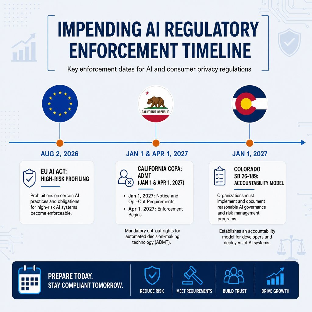 Regulatory Compliance: Global AI Marketing Laws Timeline