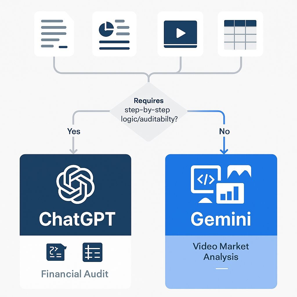Visual Workflow Diagram: Matching AI Cognitive Styles to Business Needs