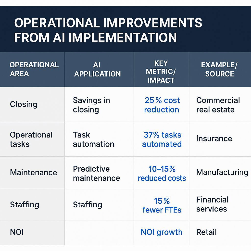 Operational Efficiency Infographic: AI’s Impact on Brokerage