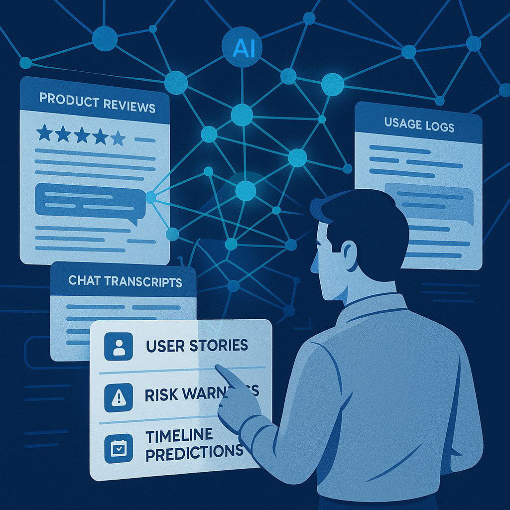 Data-Driven Requirements: AI Mining Customer Insights