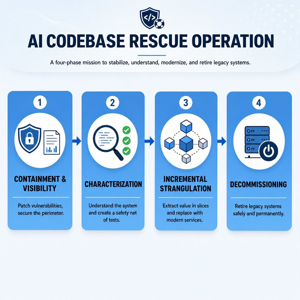 Flowchart: Project Rescue Sequence