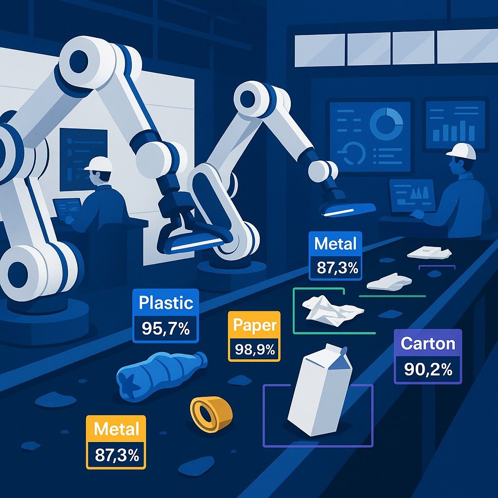 AI-Powered Sorting Robotics in Action