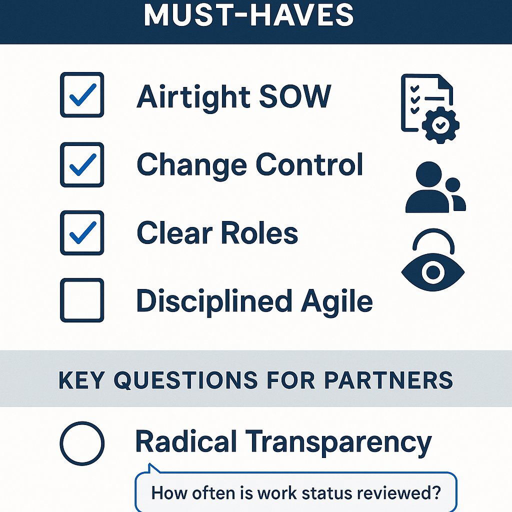 The Anti-Scope Creep Checklist for Leaders