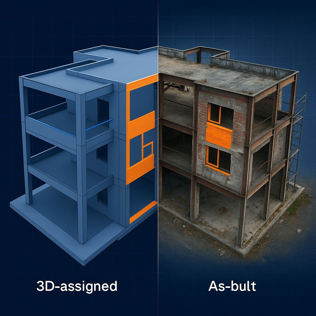 BIM Integration: As-Built vs. As-Designed Overlay