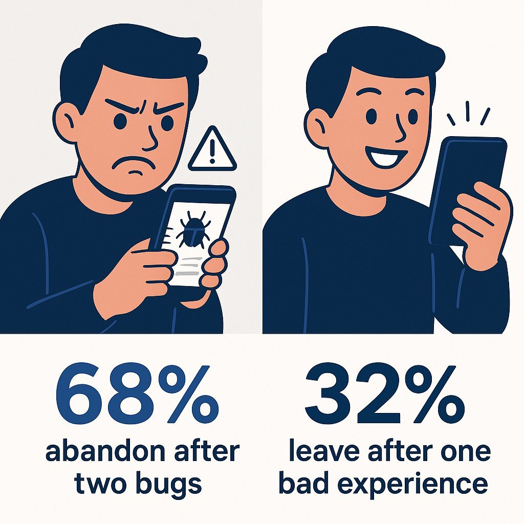 Impact of Bugs on Customer Churn