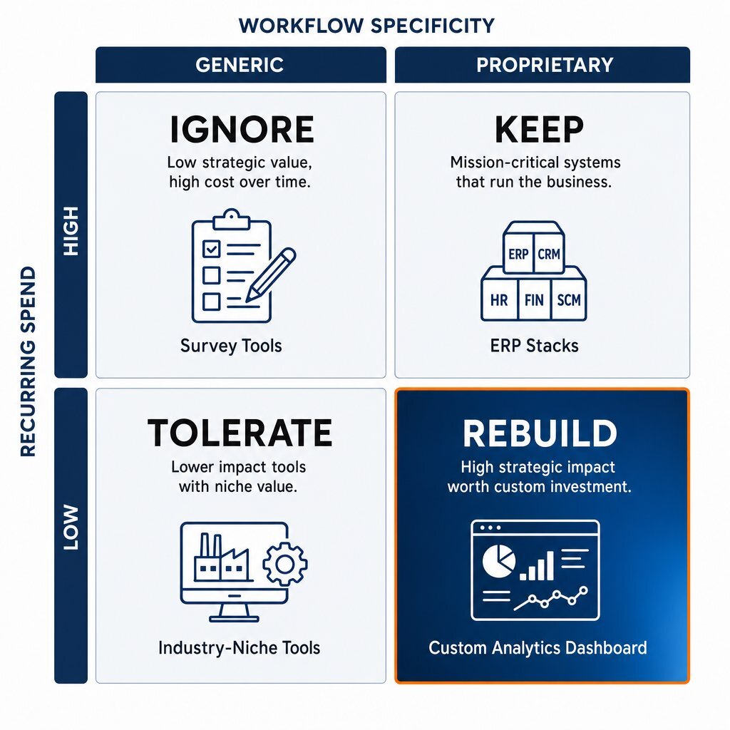 Decision Matrix—Build vs. Buy vs. Ignore