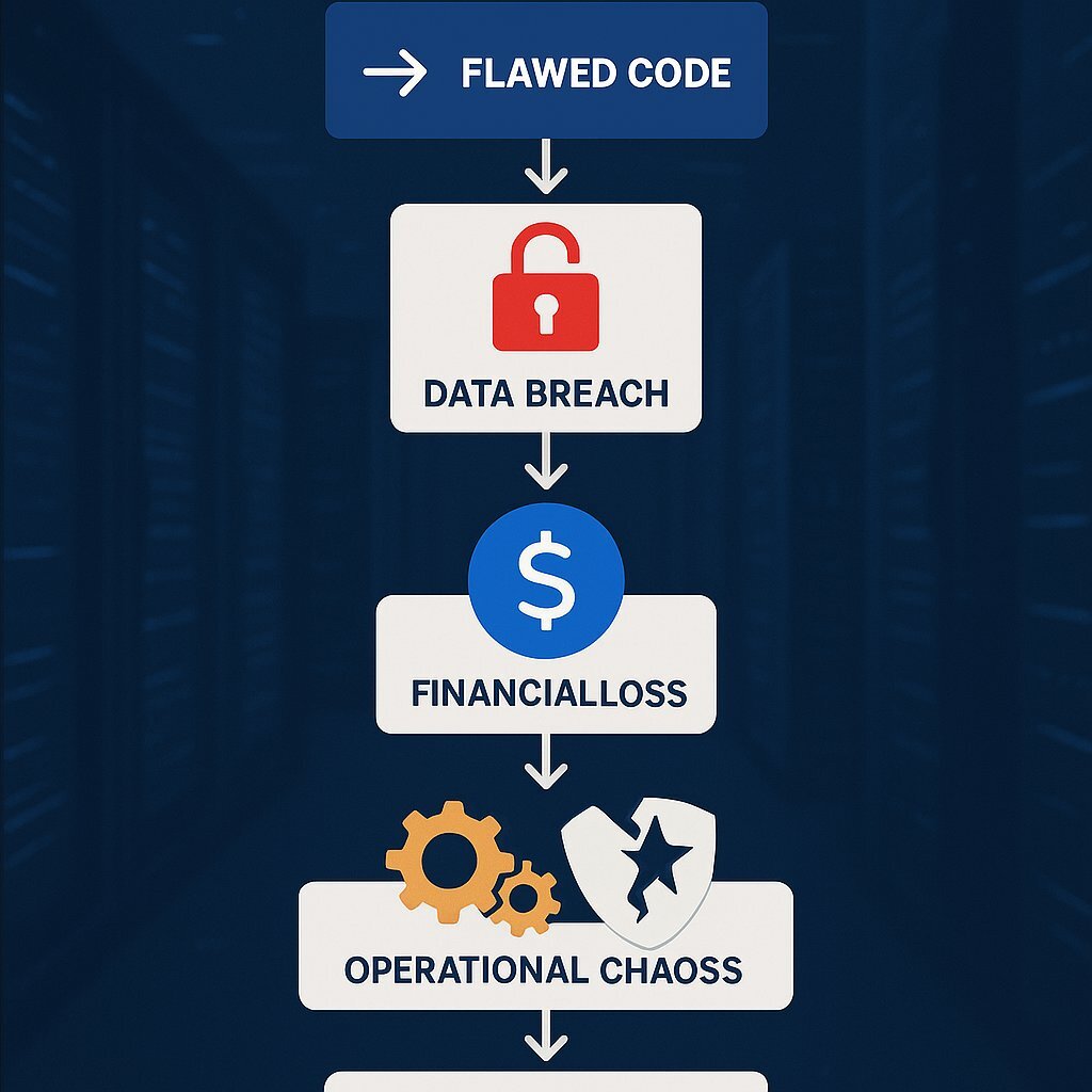 Business Impact of AI-Generated Security Flaws