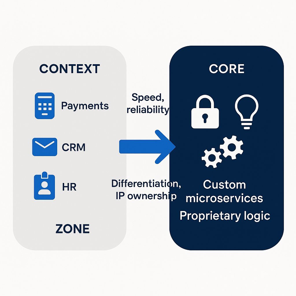 Buy Your Context, Build Your Core - Strategic Framework