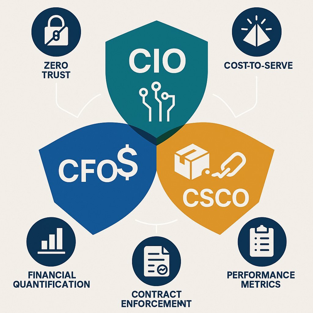 The C-Suite Triad: Unified Supply Chain Resilience