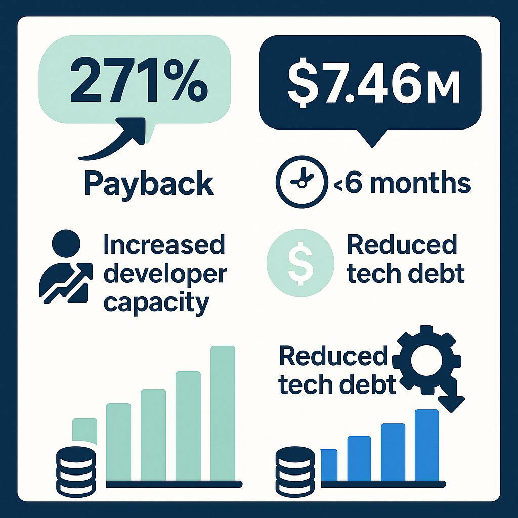 Total Economic Impact of Composable Transformation Infographic