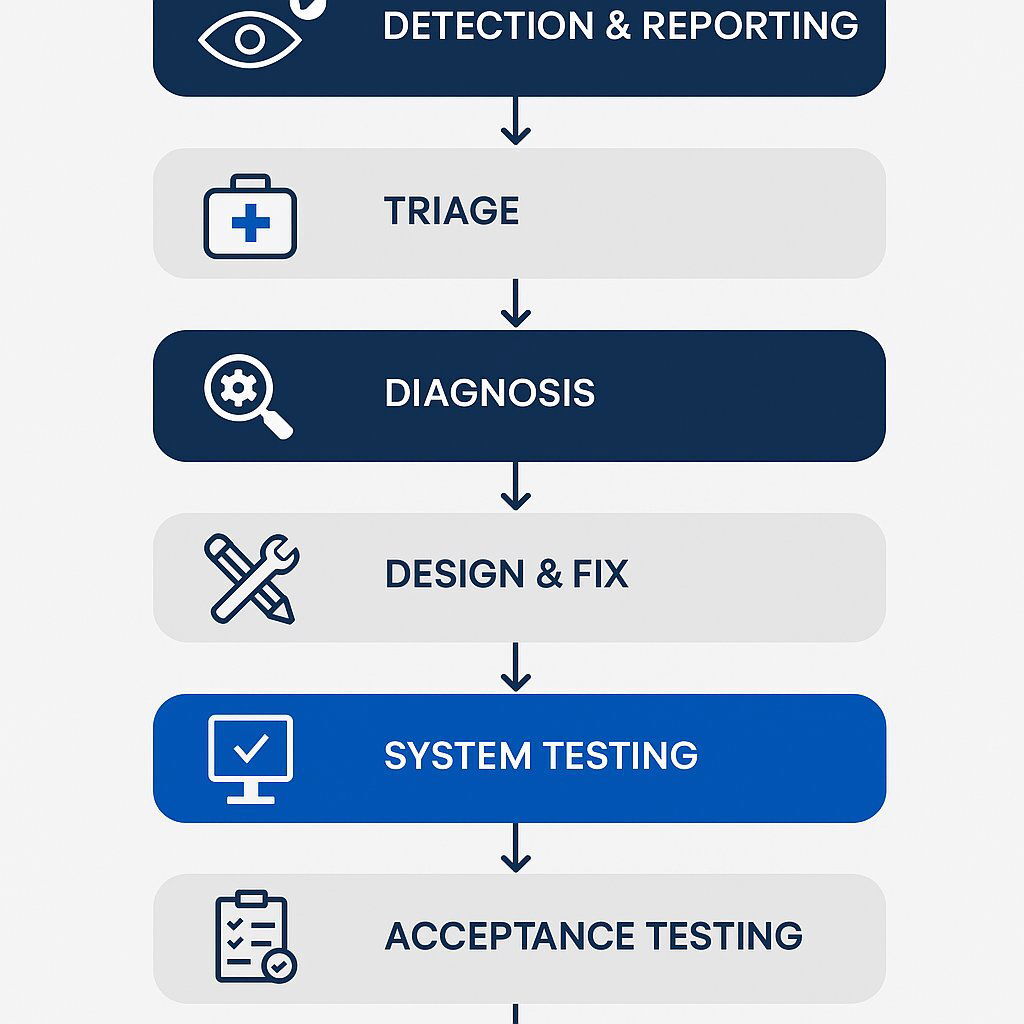 Best-Practice Corrective Maintenance Workflow