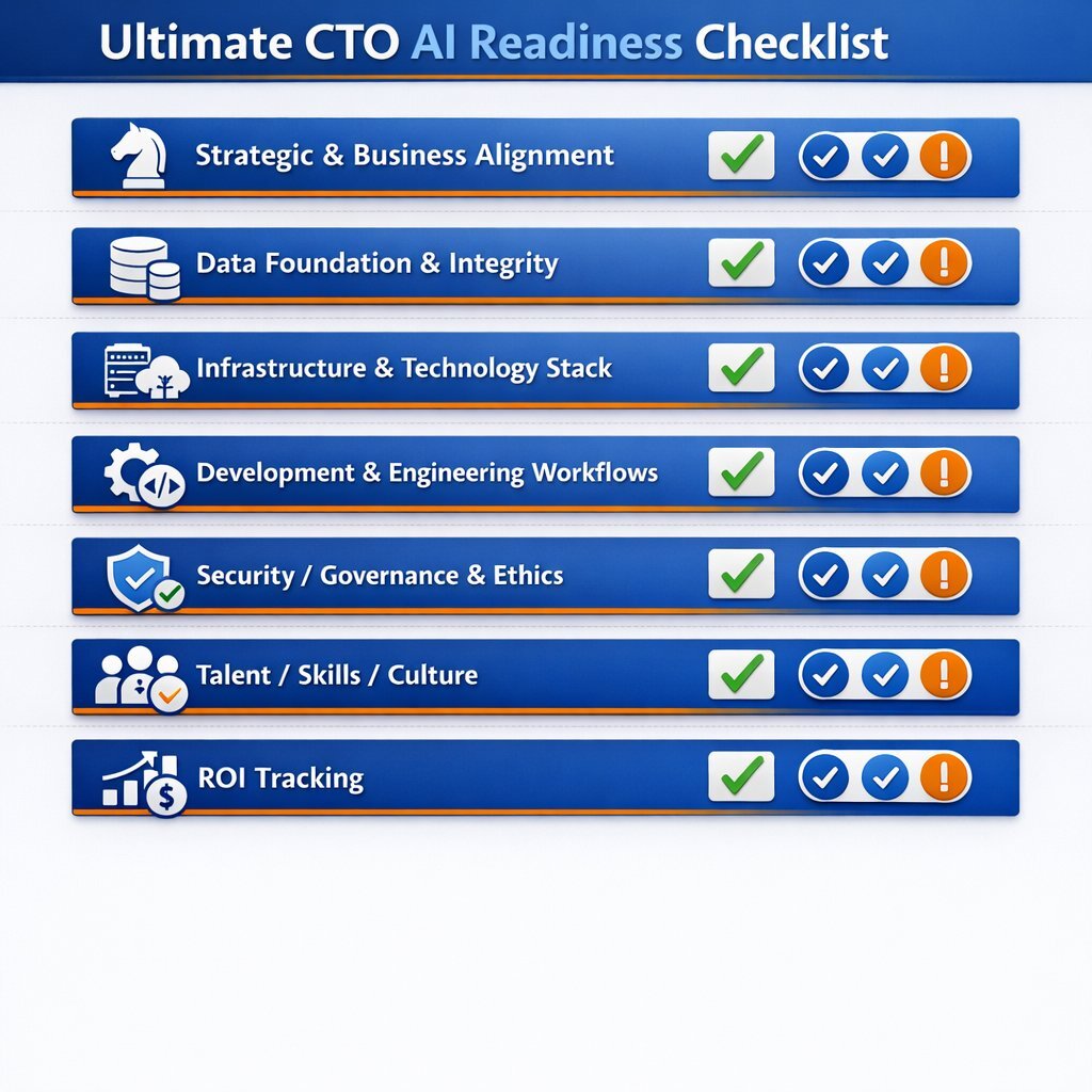 Enterprise AI Readiness Checklist – Infographic
