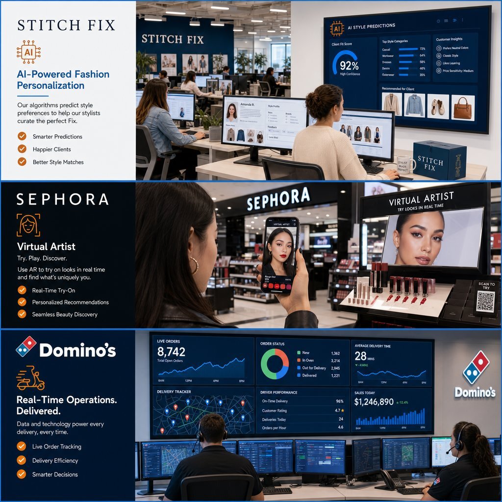 Case Study Montage: Brands Leveraging Custom AI Personalization