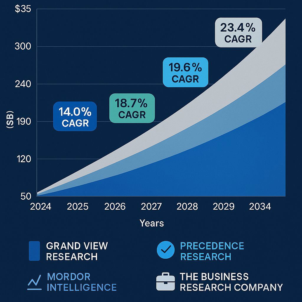 Custom Software Market Growth Infographic