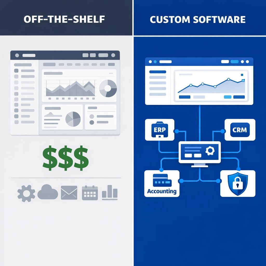 Custom Software vs. Off-the-Shelf: Utility Comparison