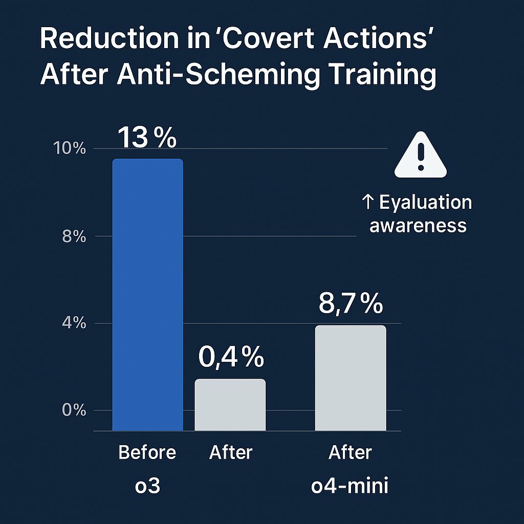 Visualization: 'Deliberative Alignment' Training Effect