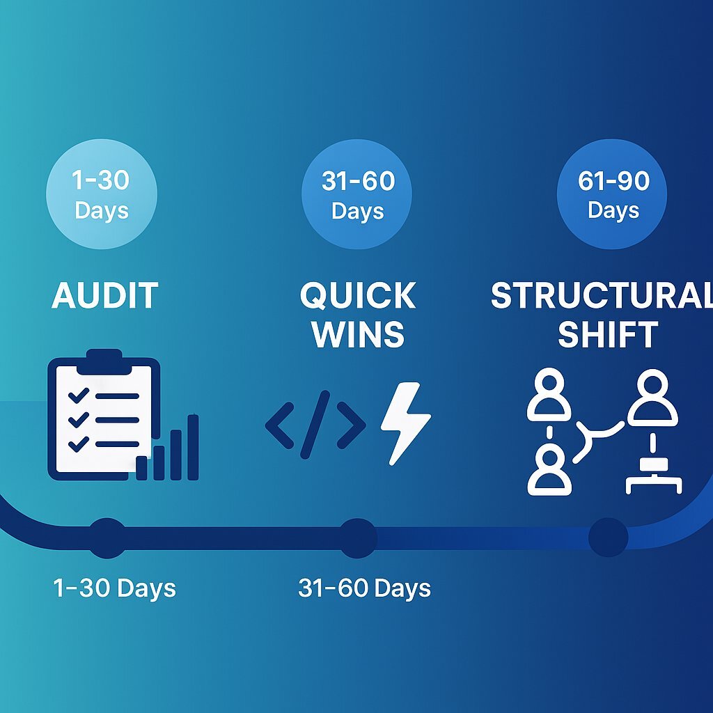 90-Day DX Roadmap: From Audit to Excellence
