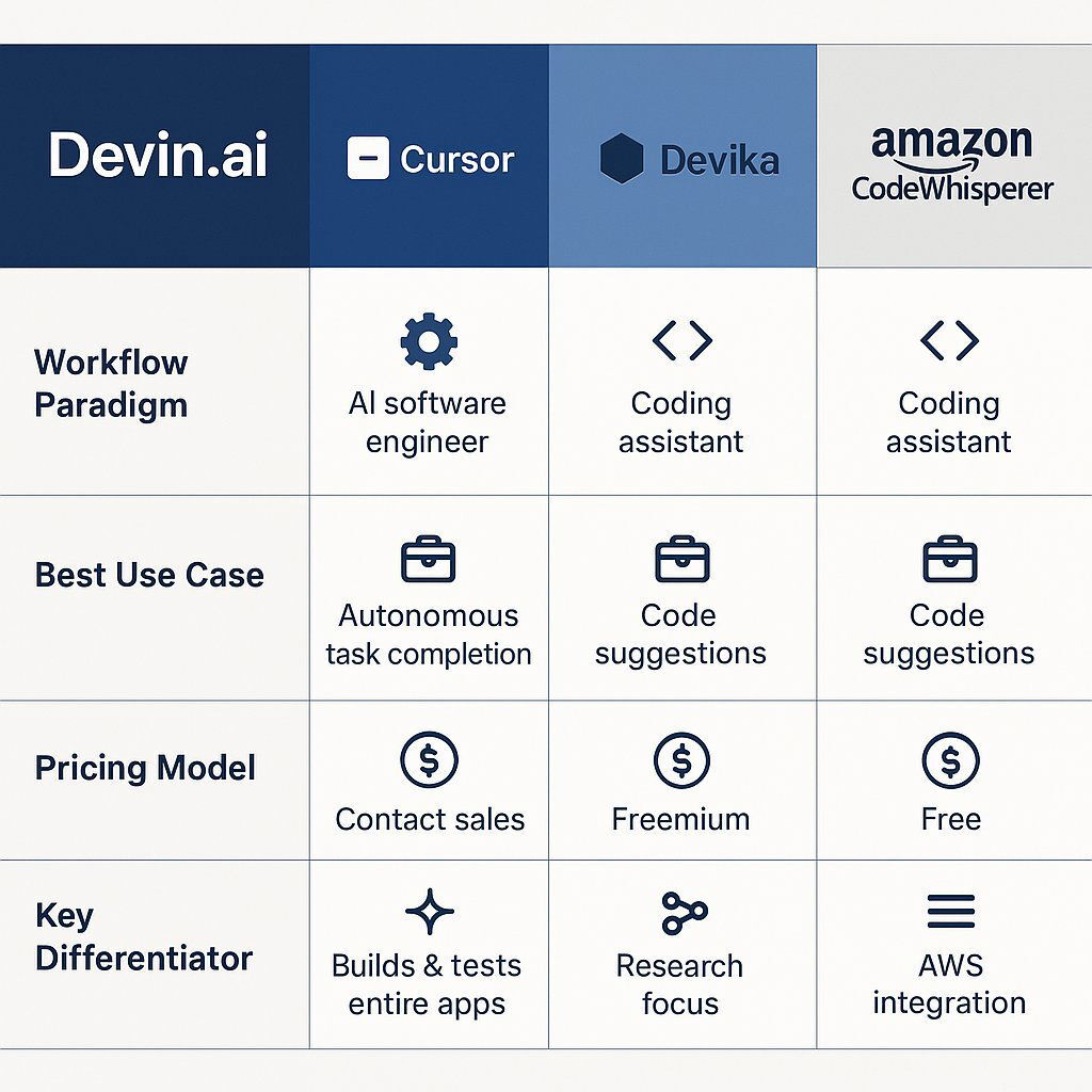 Competitive Landscape of AI Coding Tools