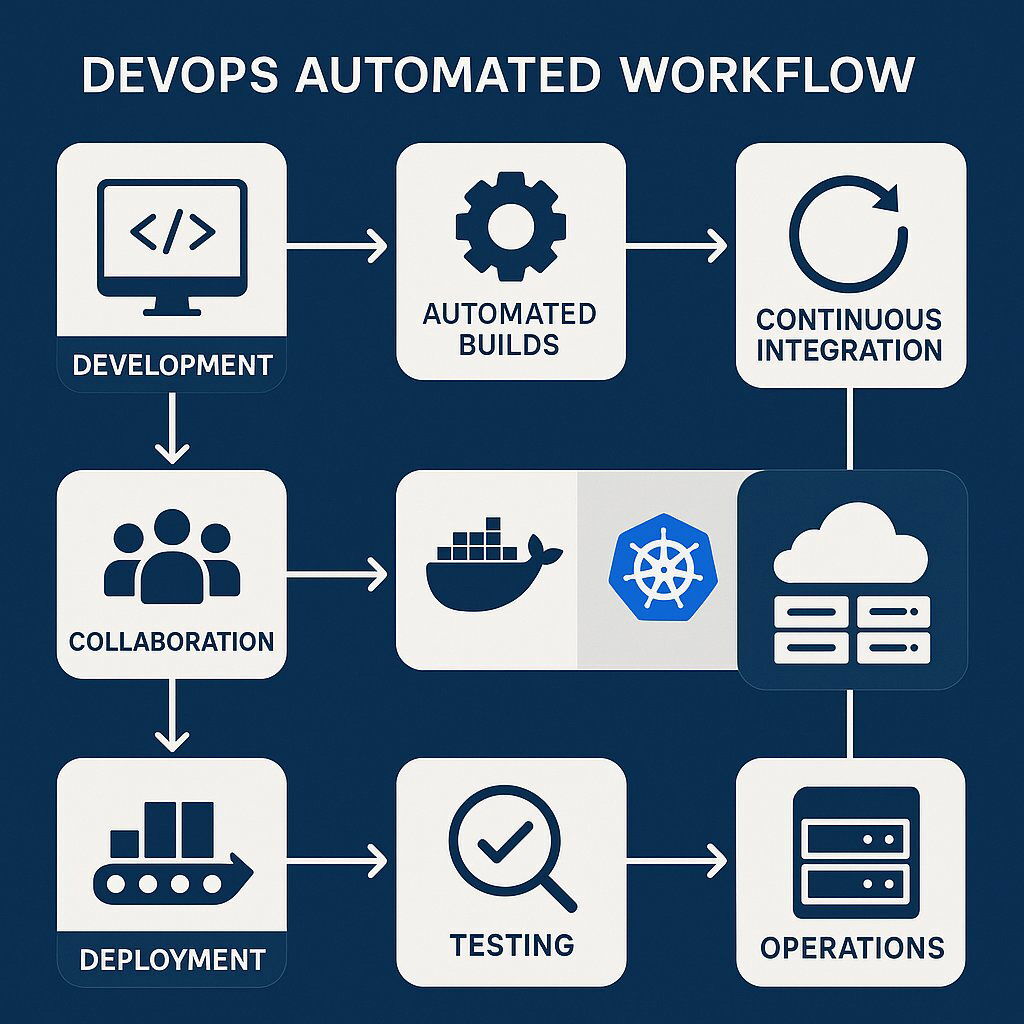 DevOps Automation Workflow Diagram