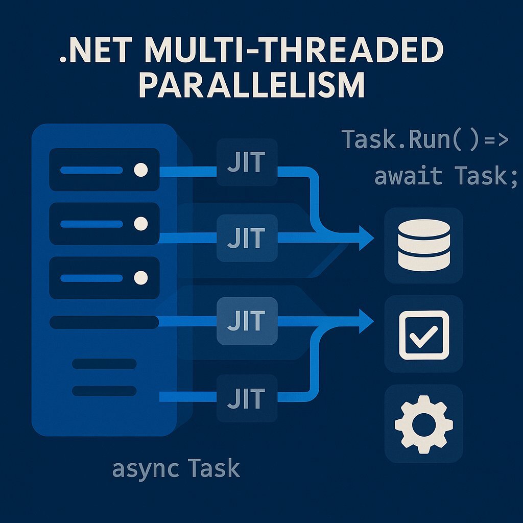 .NET Multi-threading Advantage Visualization