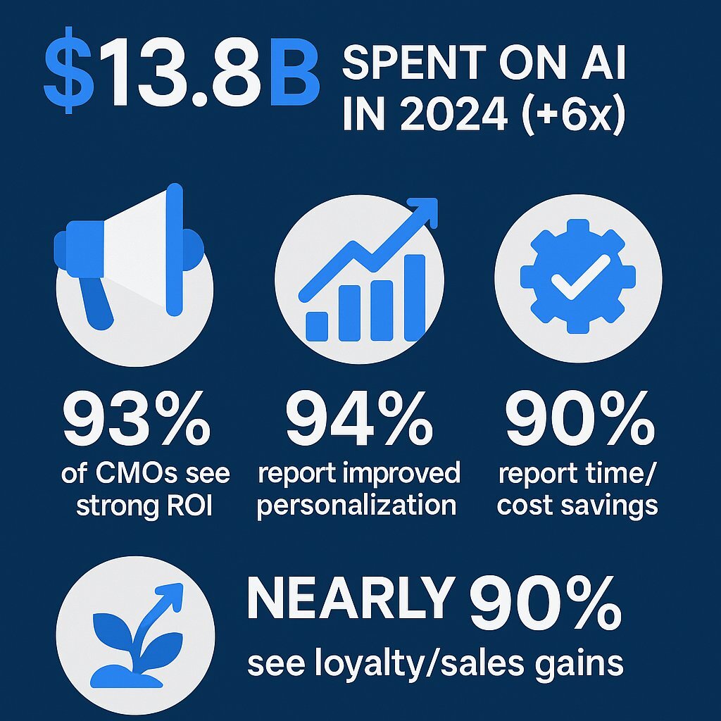 Enterprise Generative AI ROI: Impact Infographic