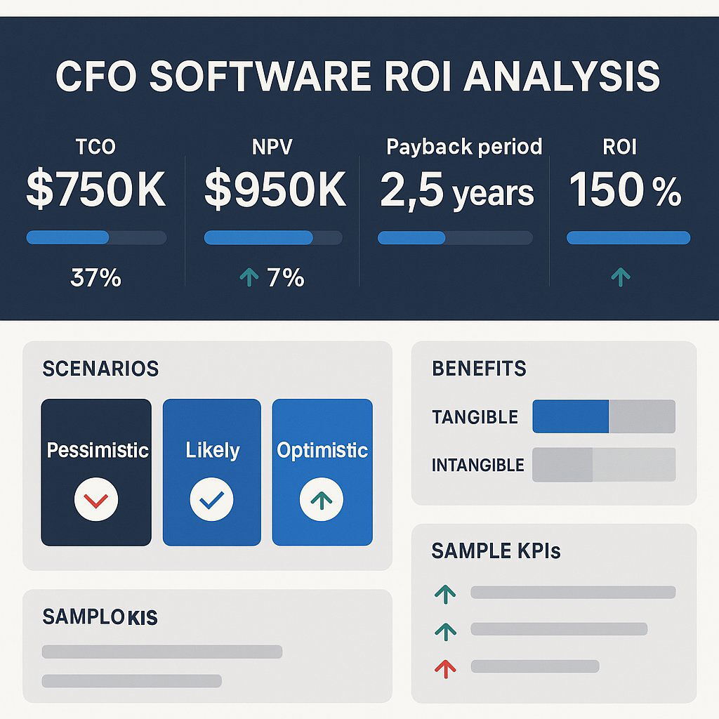 Executive ROI Dashboard for Custom Software Investment