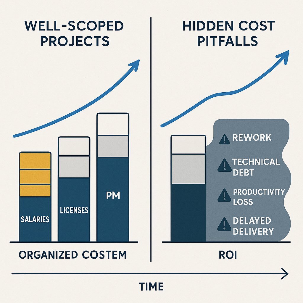 Financial ROI of Proper Scoping: Visible vs Hidden Costs