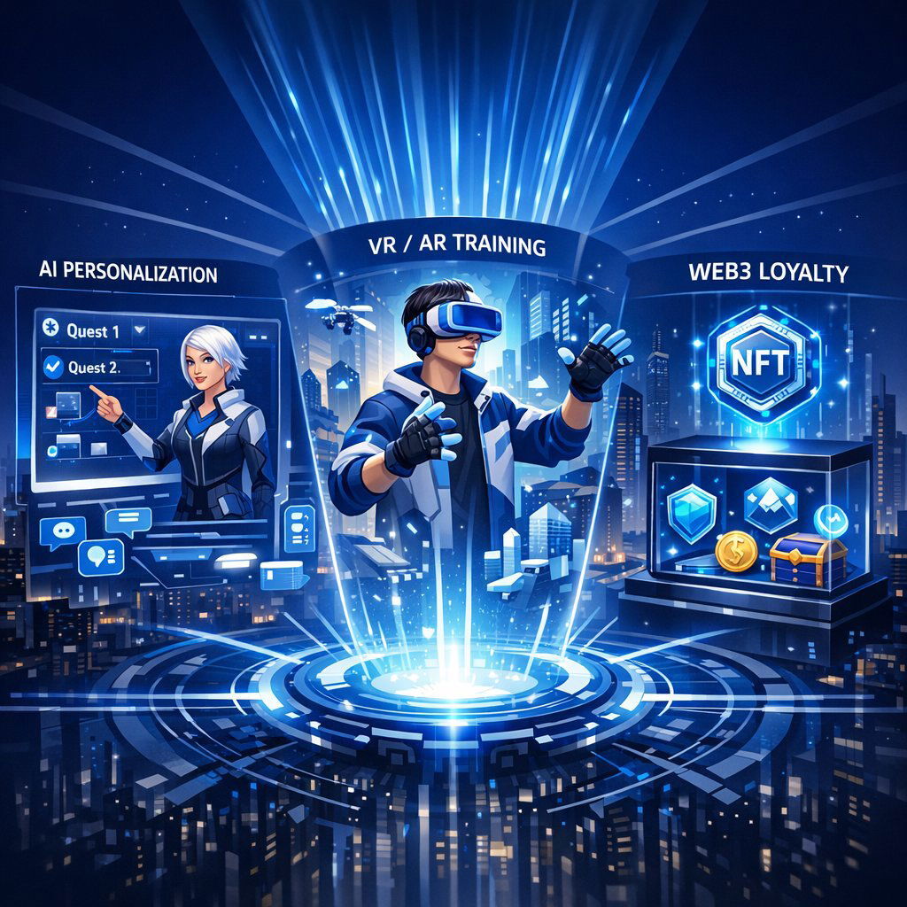 The Future of Gamification: AI, Metaverse, and Web3