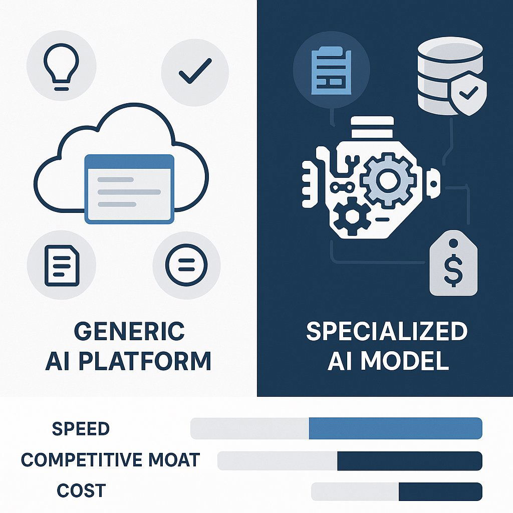 Generalist vs. Specialized AI – Strategic Choice