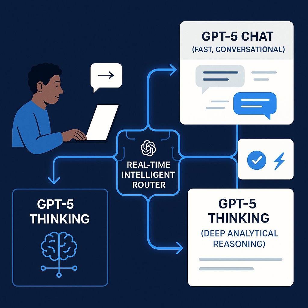 Figure 1: The GPT-5 Unified Architecture