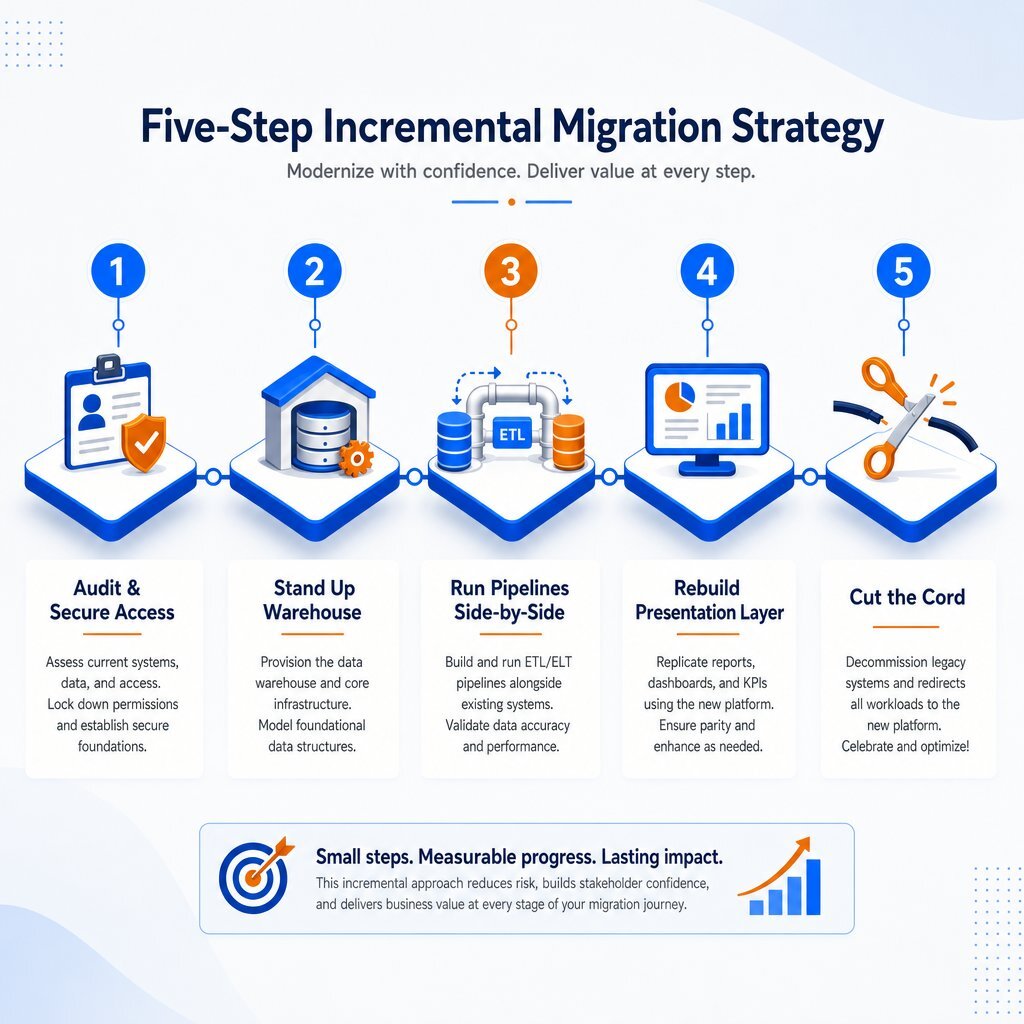 Diagram: Incremental Migration Sequence