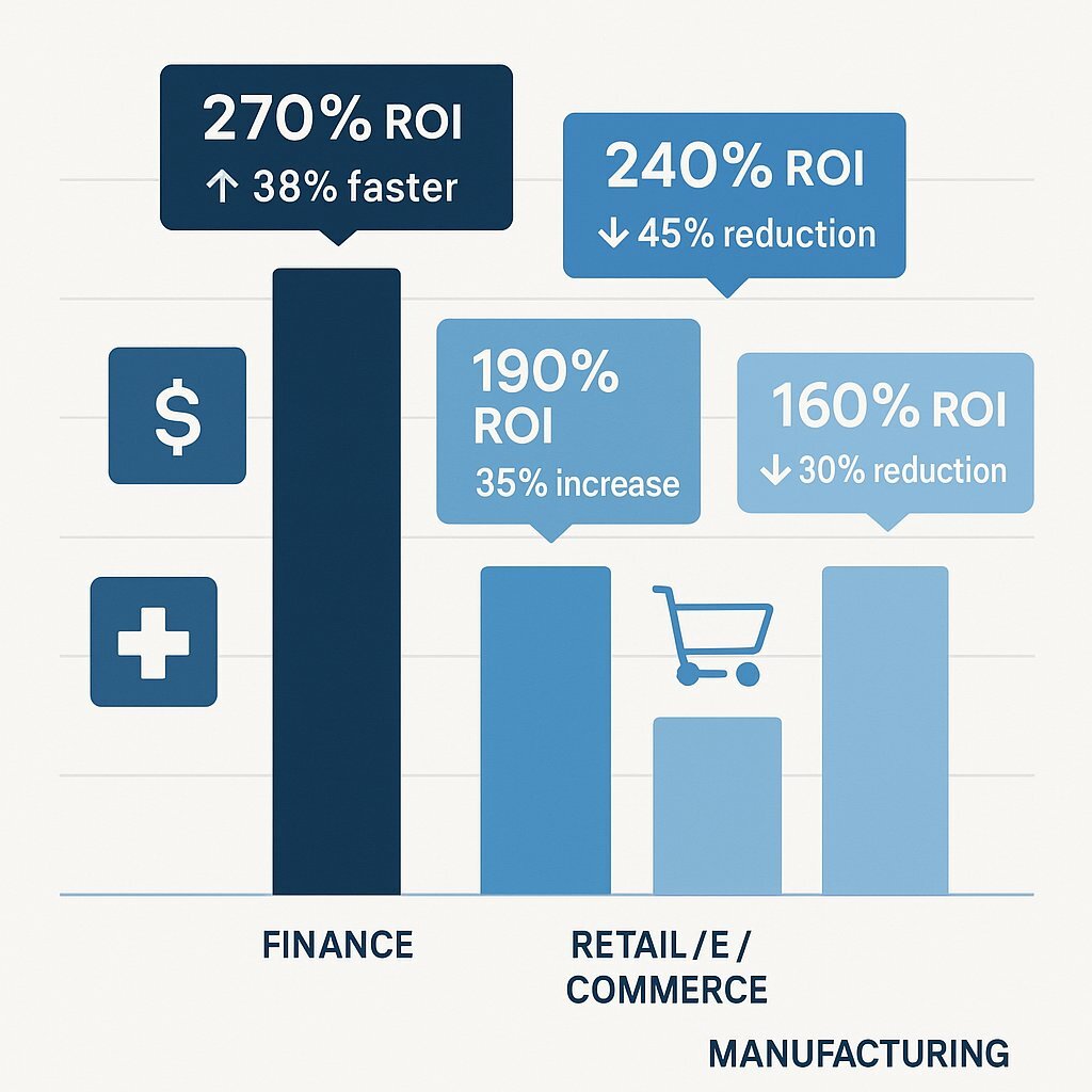 Custom Software ROI Across Industries