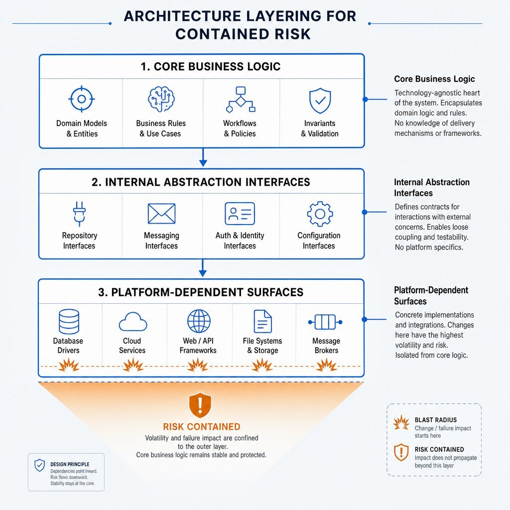 Architecture Diagram: Insulated Cross-Platform App Layers
